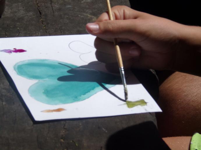 peinture végétale