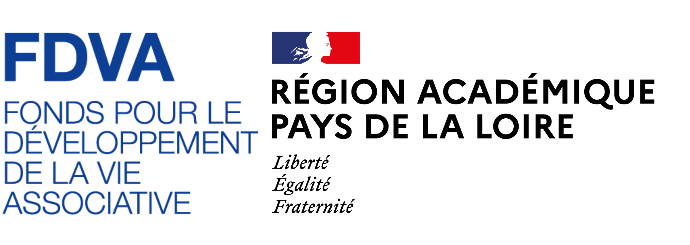 Logo FDVA et Région Académique des Pays de la Loire