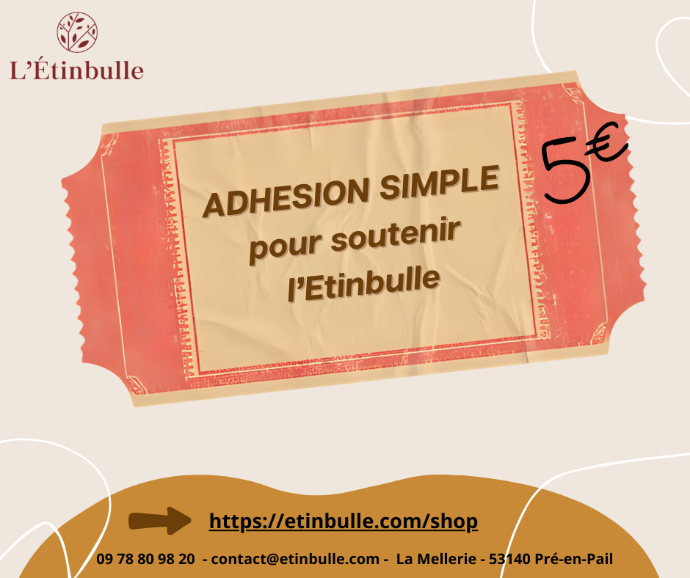 Adhésion de soutien 2026  - 5€